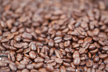 Coffee beans background
