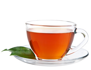 cup of tea isolated