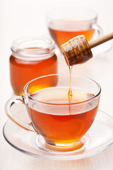 tea with honey
