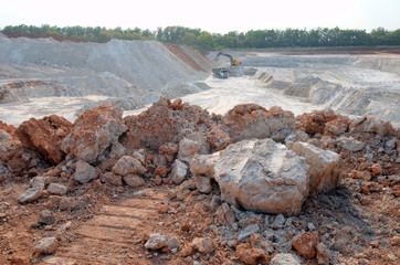 Clay mining