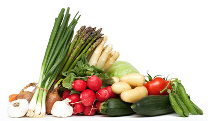 different vegetables
