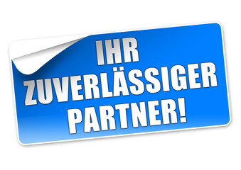 Ihr zuverlässiger Partner! Button, Icon