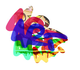 Graffiti Art tag illustration
