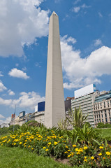 The Obelisco, the most known Argentinian landmark.