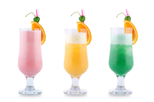 Three Decorative Coctails