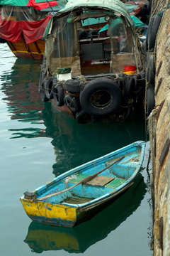 Boat and sampans