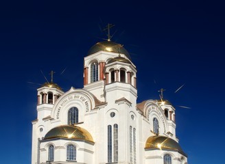 Obraz premium Ekaterinburg's church