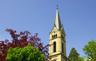 Fototapeta premium Stephanskirche in Konstanz, Bodensee, Deutschland