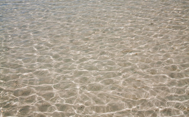 Transparent sea water texture background vertical