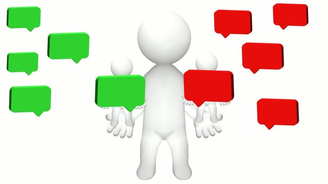 Personen - Sprechblasen