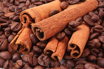 Obraz na płótnie Canvas coffee with cinnamon