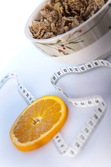 cornflakes and orange