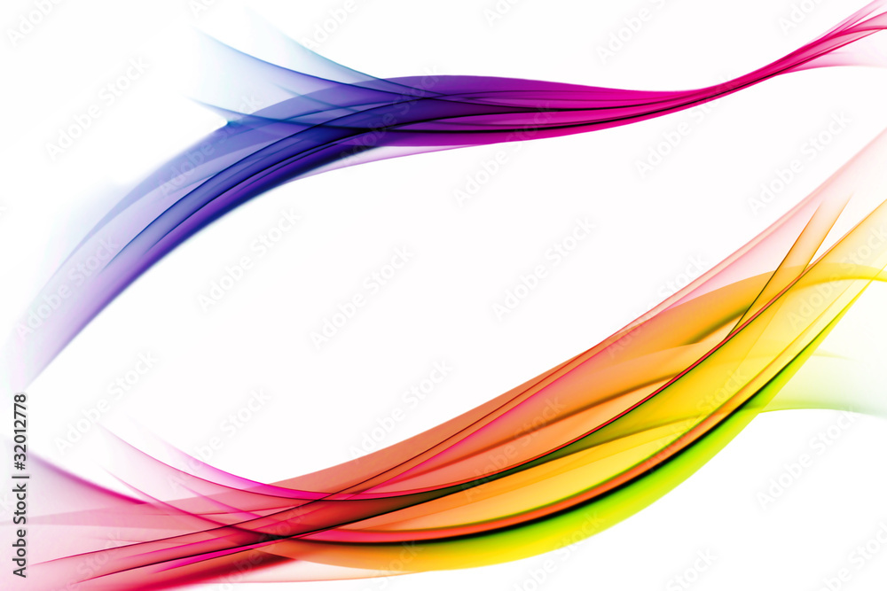 Fototapete Abstract elegant wave background design with space for your text
