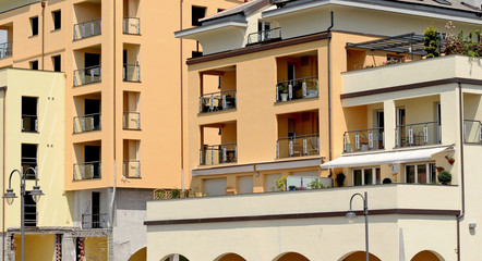 houses under construction