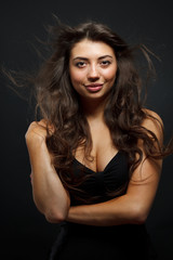 Naklejka premium Portrait of woman
