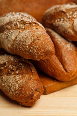 Assorted bread