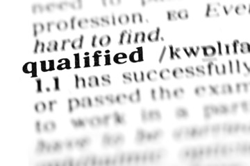 qualified (the dictionary project)