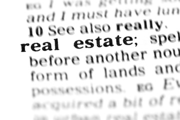 real estate (the dictionary project)