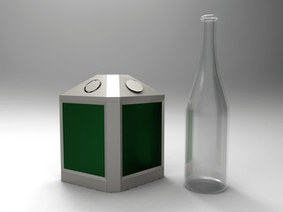 récupération du verre