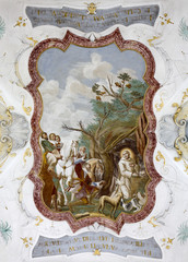 Gaming - late Carthusian cloister in Austria  - fresco