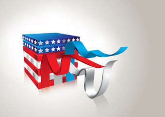 United States Vector Cube