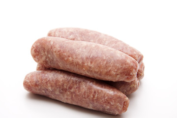 Bratwurst gestapelt