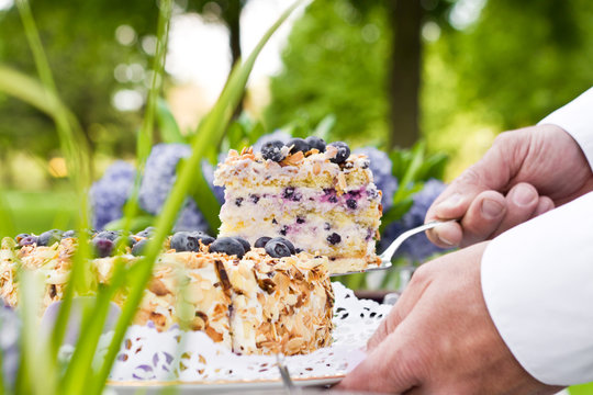 Blaubeertorte