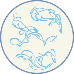 Exquisite Scroll Ornamental Designs