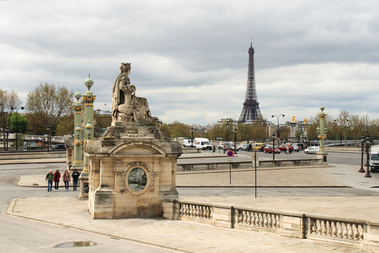 Place de la Concorde in Paris, France.
