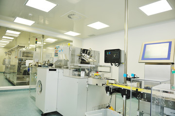 medical factory and production indoor