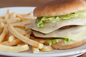 Big cheese burger