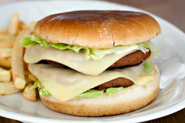 Big cheese burger