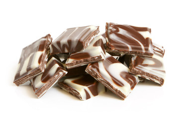 Chocolate pieces