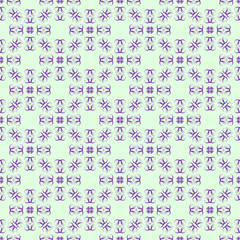 Abstract Floral Damask Seamless Pattern