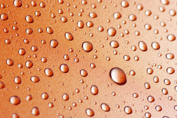 Water drops background