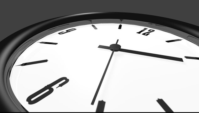 Animierte Uhr