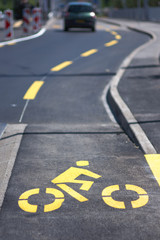 bike lane on road