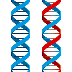 Seamless DNA Symbol - obrazy, fototapety, plakaty