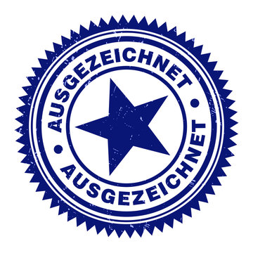 stempel ausgezeichnet