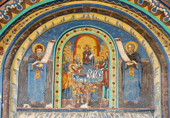 Bible paintings from Batoshevo monastery, Bulgaria