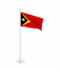 3D flag of East Timor