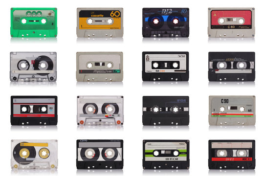 retro music cassette