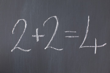 Blackboard with 