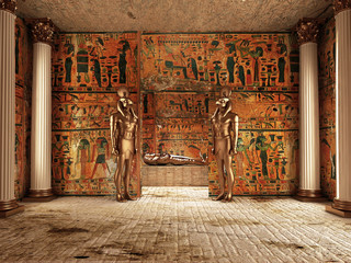 Pharaoh's Tomb - obrazy, fototapety, plakaty