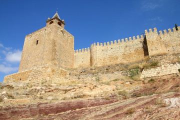 Fototapeta na wymiar Alcazaba in Antequera, Spain