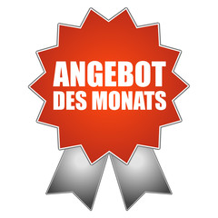 Angebot des Monats - Schild, Siegel, Aufkleber
