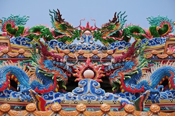 Obraz premium CHINESE DRAGONS