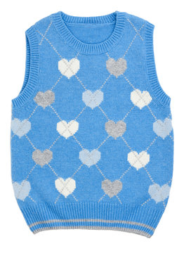 Baby Blue Knitted Vest