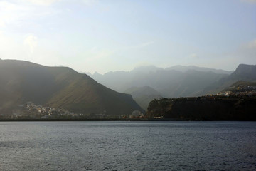 View on La Gomera island, Canary island, Spain