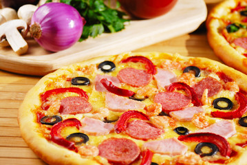 Pepperoni pizza